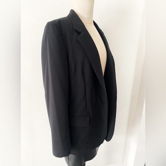 DKNY Women's One-Button Oversized Blazer, Size 12 - Picture 3 of 10